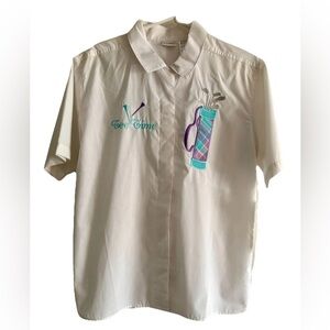 1970's Jantzen Women’s Golf Shirt New Old Stock With Tags